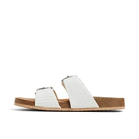 Mahina Blanc Femmes Claquettes | Boutique Spring Canada