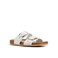 Mahina Blanc Femmes Claquettes | Boutique Spring Canada