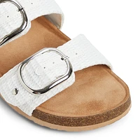 Mahina Blanc Femmes Claquettes | Boutique Spring Canada