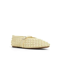 Maiya Light Yellow Women's Ballerinas