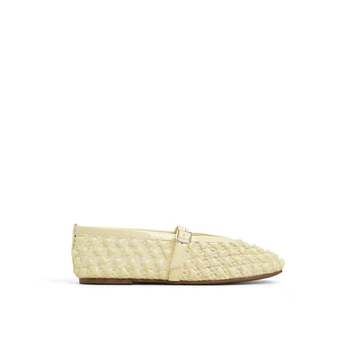 Maiya Light Yellow Women's Ballerinas
