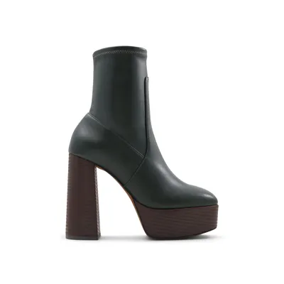 Mandiee High heel platform booties