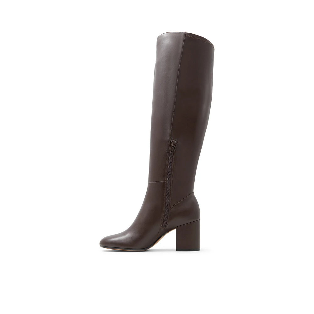 Mattiie Dark Brown Women's Knee-high Boots