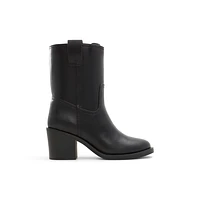 Maxyne Black Women's Knee-high Boots