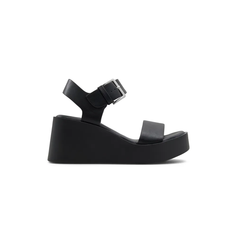 Merisa Open Black Women's Wedges