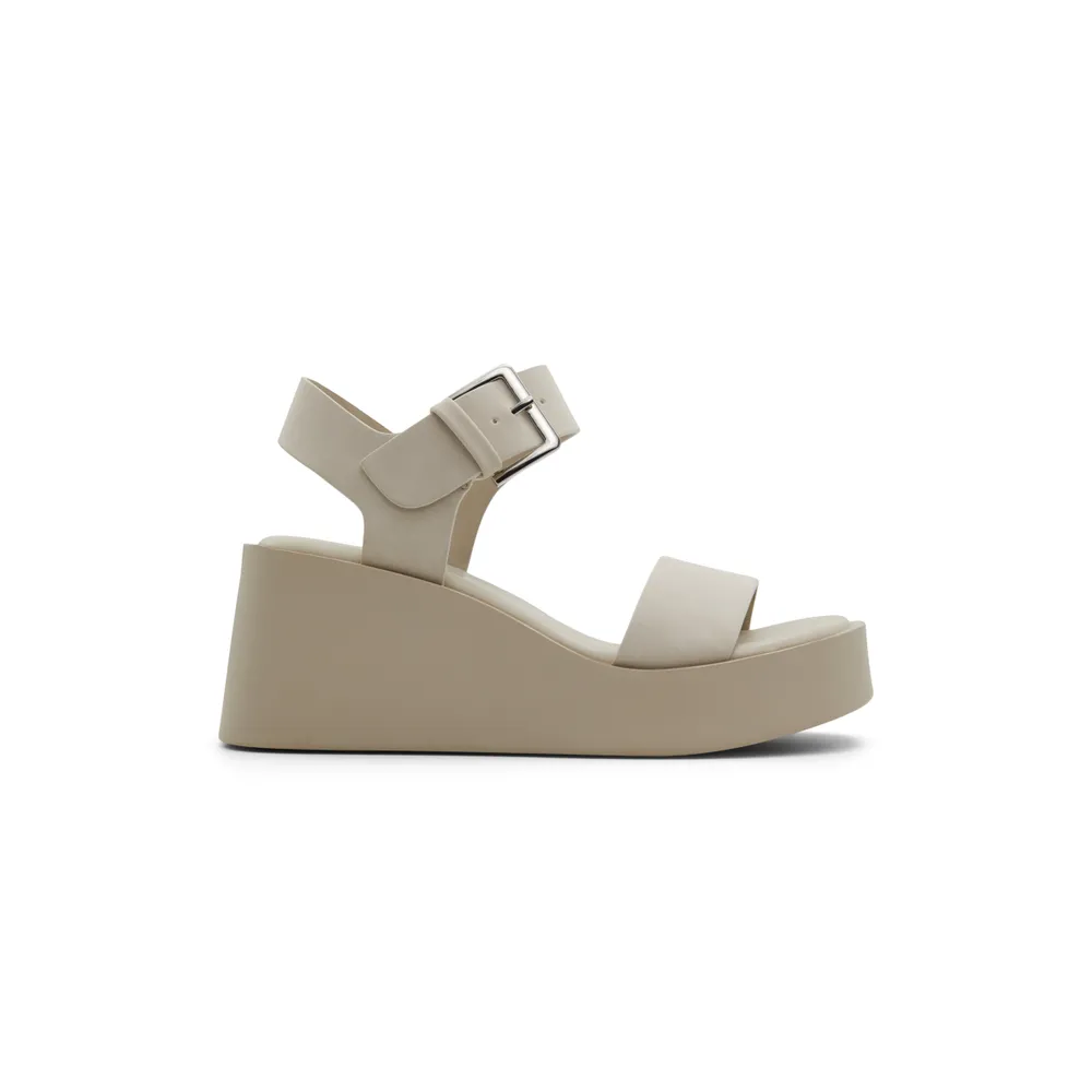 Merisa Light Grey Women's Wedges