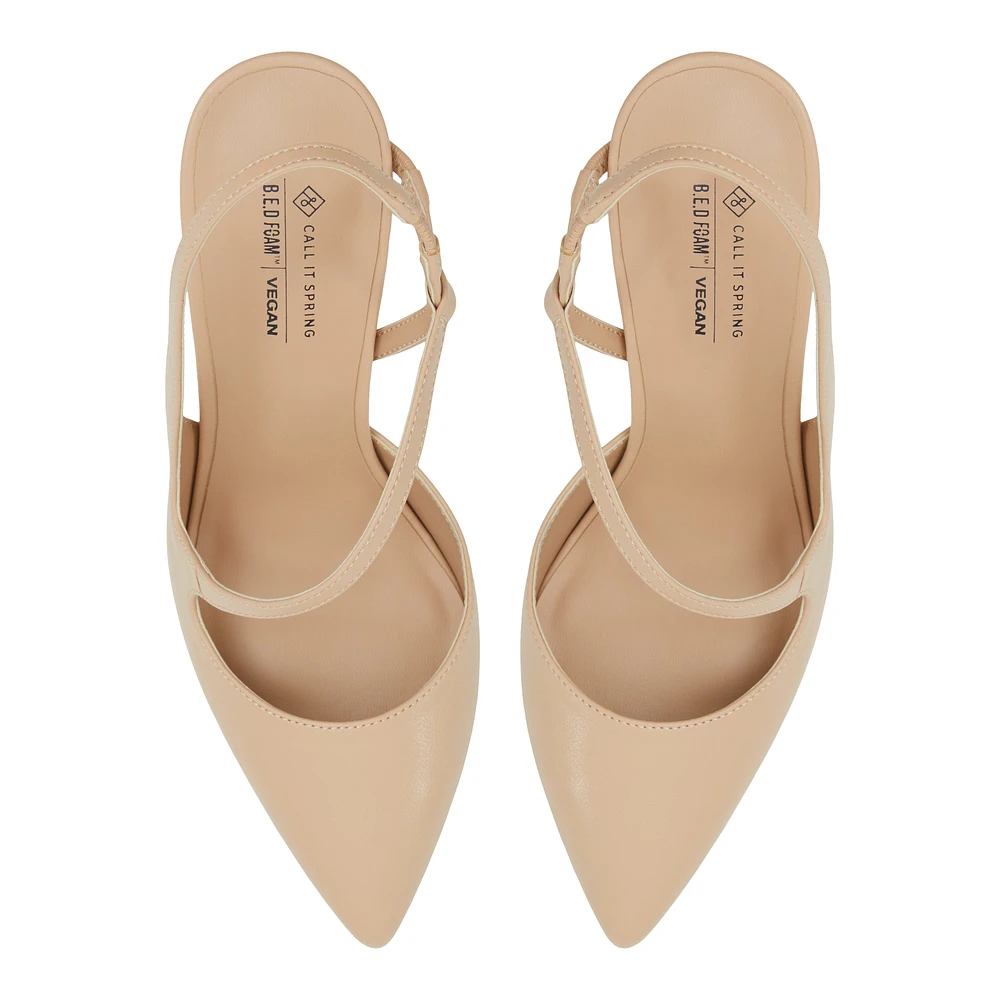 Miischa Medium Beige Women's Pumps