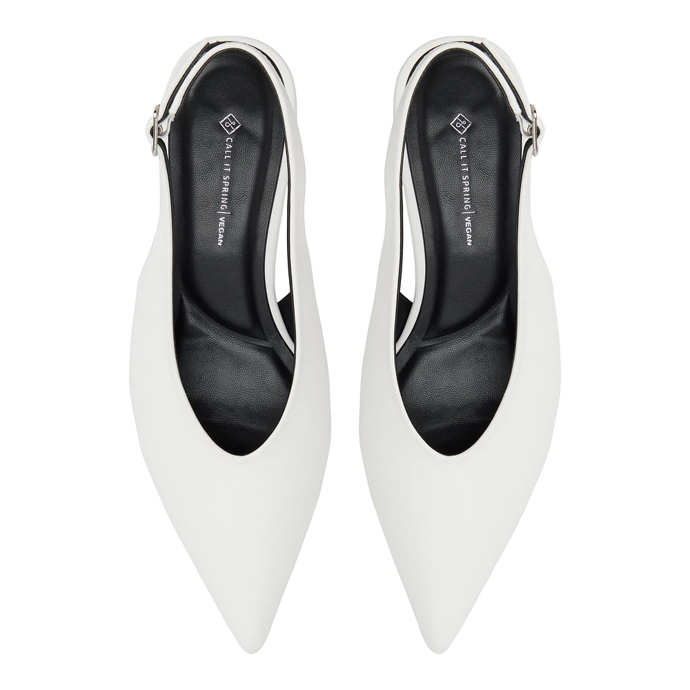Monett Blanc Femmes Talons sacs neutres | Boutique Spring Canada