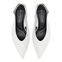 Monett Blanc Femmes Talons sacs neutres | Boutique Spring Canada