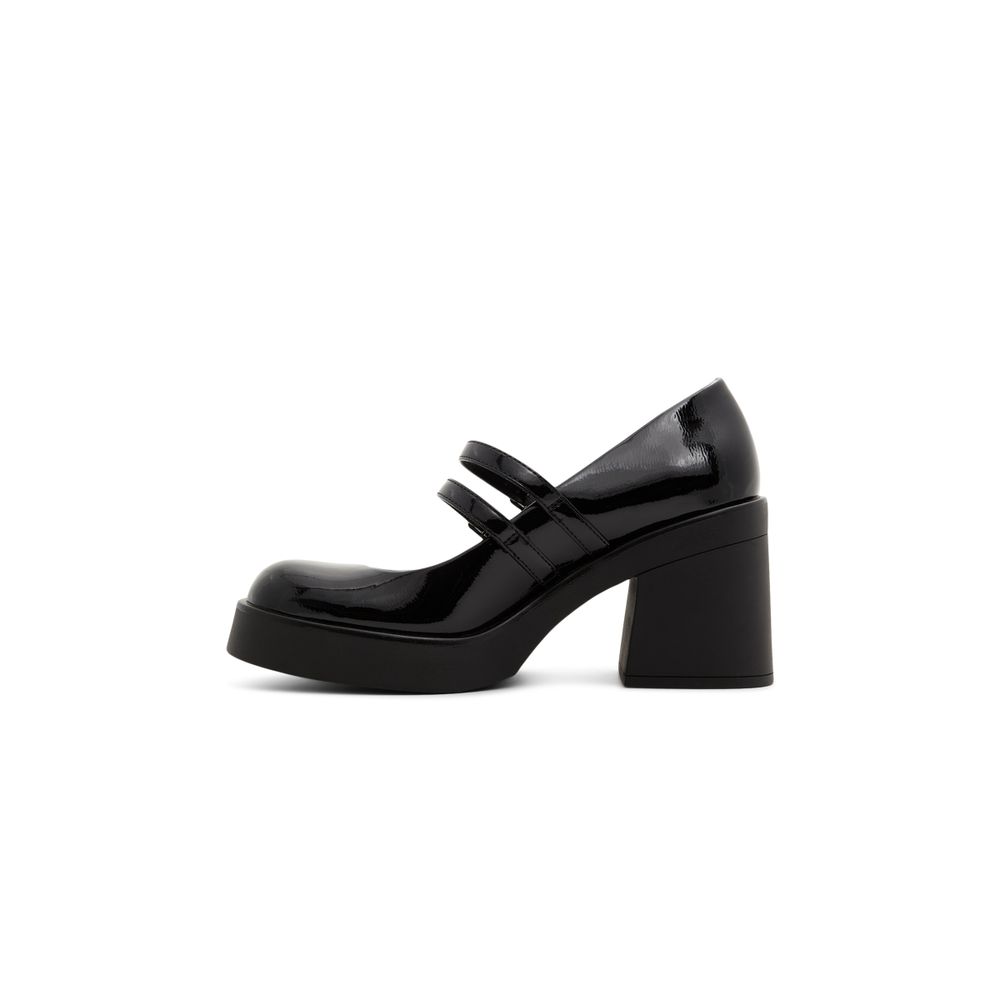 Monroe Black Synthetic Patent Women's Corpcore