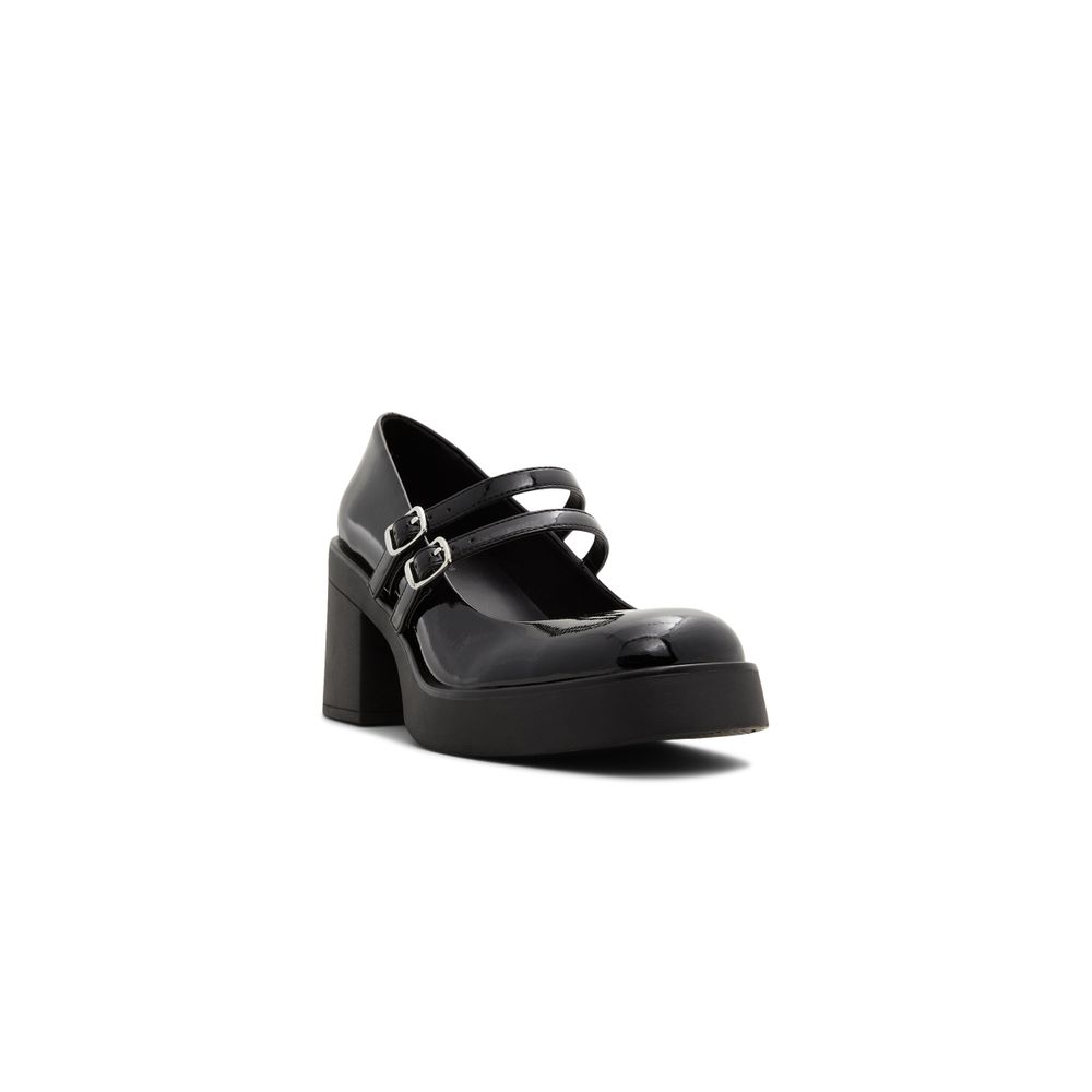 Monroe Black Synthetic Patent Women's Corpcore