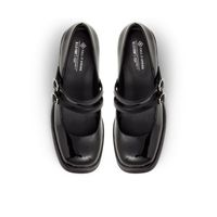 Monroe Black Synthetic Patent Women's Corpcore