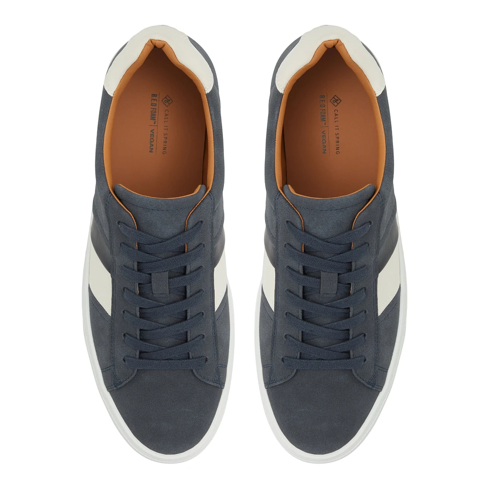 Munroe Navy Men's Retro Sneakers