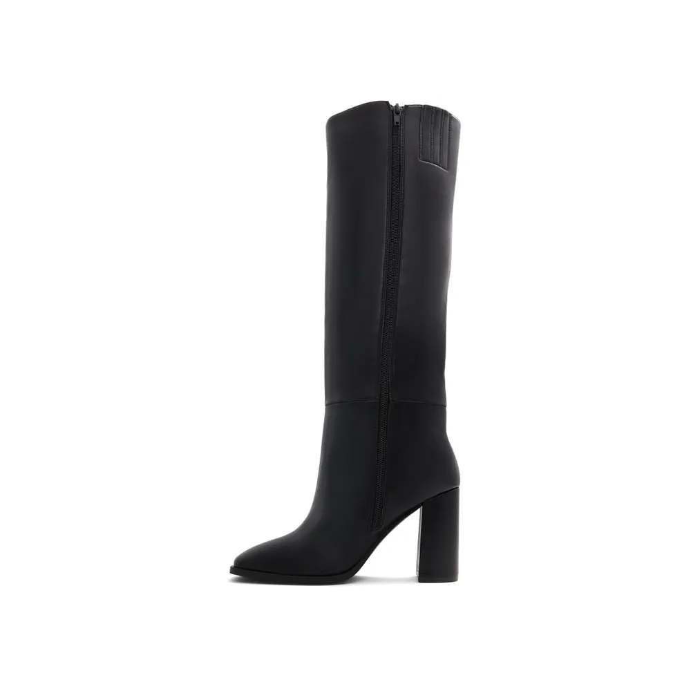 Nadiah Black Women's Knee-high Boots