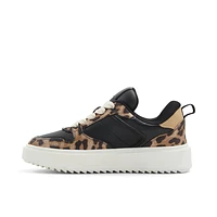 Namura Brown Multi Women's Platform Sneakers