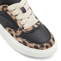 Namura Brown Multi Women's Platform Sneakers