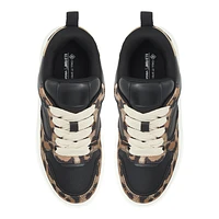 Namura Brown Multi Women's Platform Sneakers