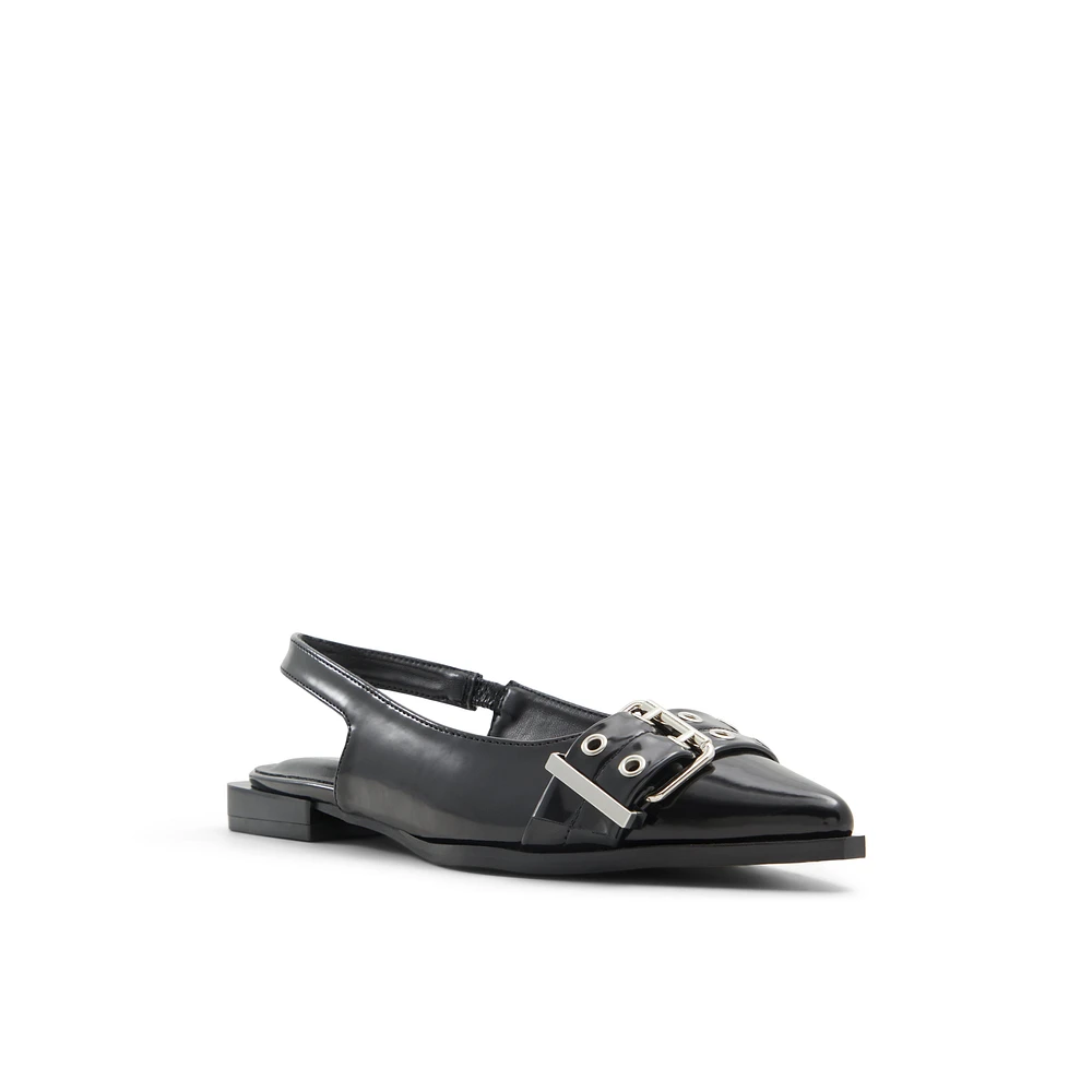 Natallya Black Women's Ballerinas