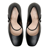 Navii Black Women's Slingbacks