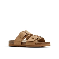 Nevaddaa Beige Moyen Femmes Claquettes | Boutique Spring Canada