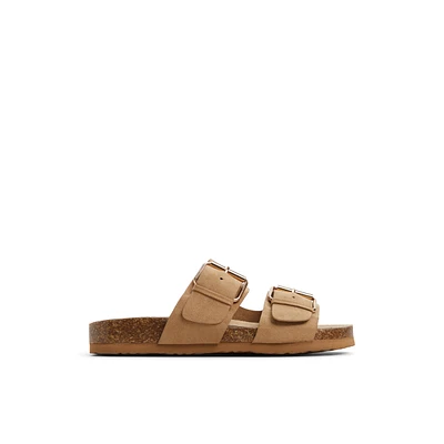 Nevaddaa Beige Moyen Femmes Claquettes | Boutique Spring Canada
