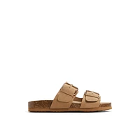 Nevaddaa Beige Moyen Femmes Claquettes | Boutique Spring Canada