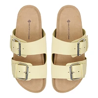 Nevaddaa Jaune Clair Femmes Claquettes | Boutique Spring Canada