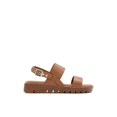 Nevra Cognac Femmes Talons plats | Boutique Spring Canada