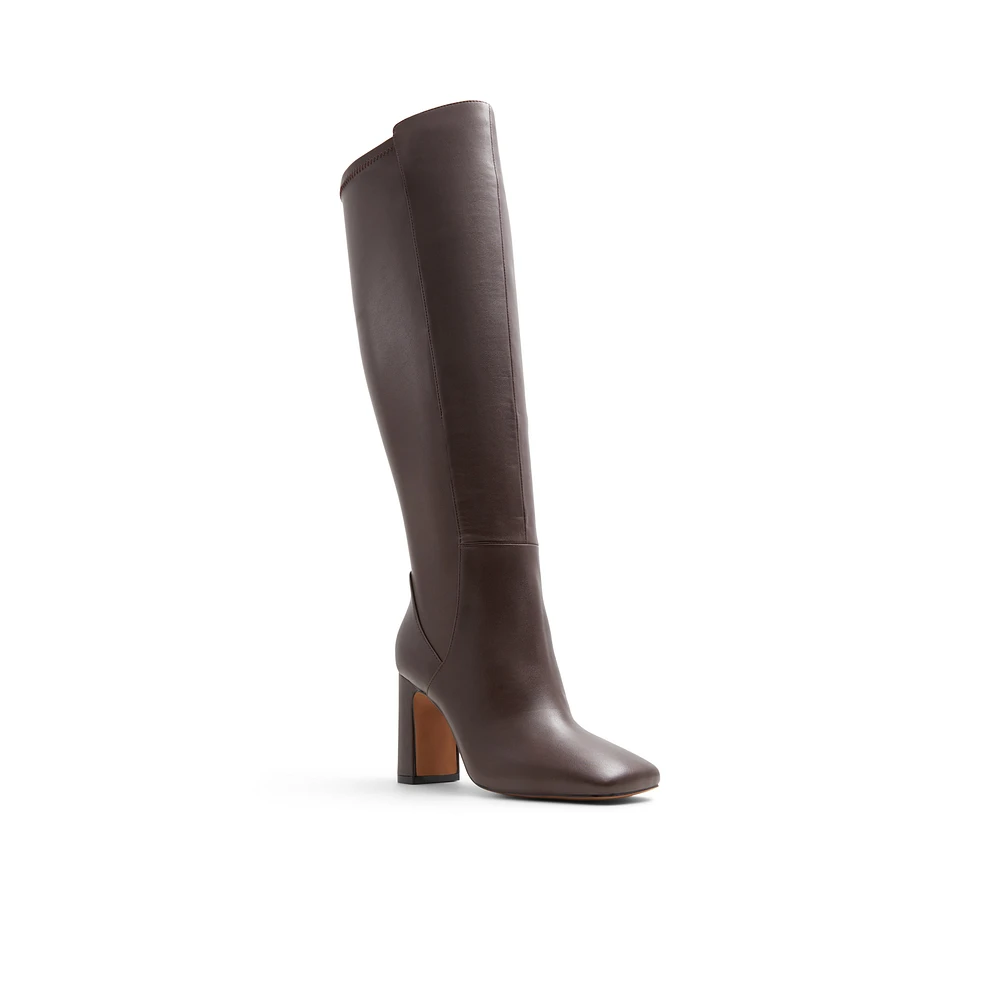 Niah Dark Brown Women's Knee-high Boots