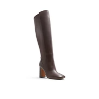 Niah Dark Brown Women's Knee-high Boots