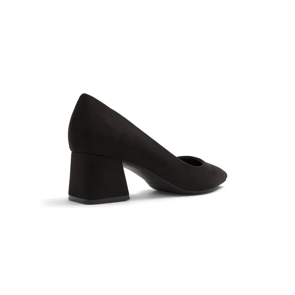 Noriya Open Black Women's Low-mid Heels