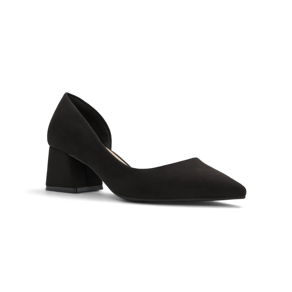 Noriya Open Black Women's Low-mid Heels