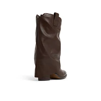 Oaklie Dark Brown Women's Mid-calf Boots