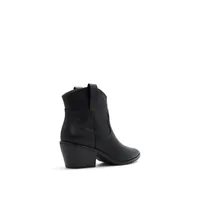 Outlaw Open Black Women's Ankle Boots