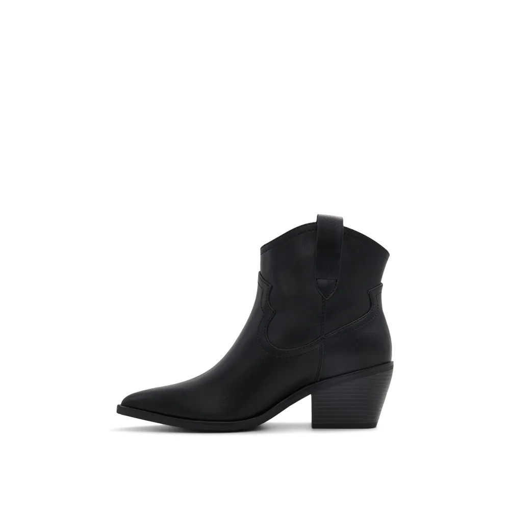 Outlaw Open Black Women's Ankle Boots