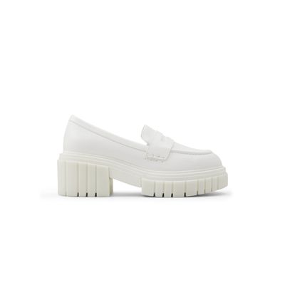 Pariss White Women's Loafers | Call It Spring Canada