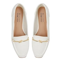 Patsie White Women's Loafers