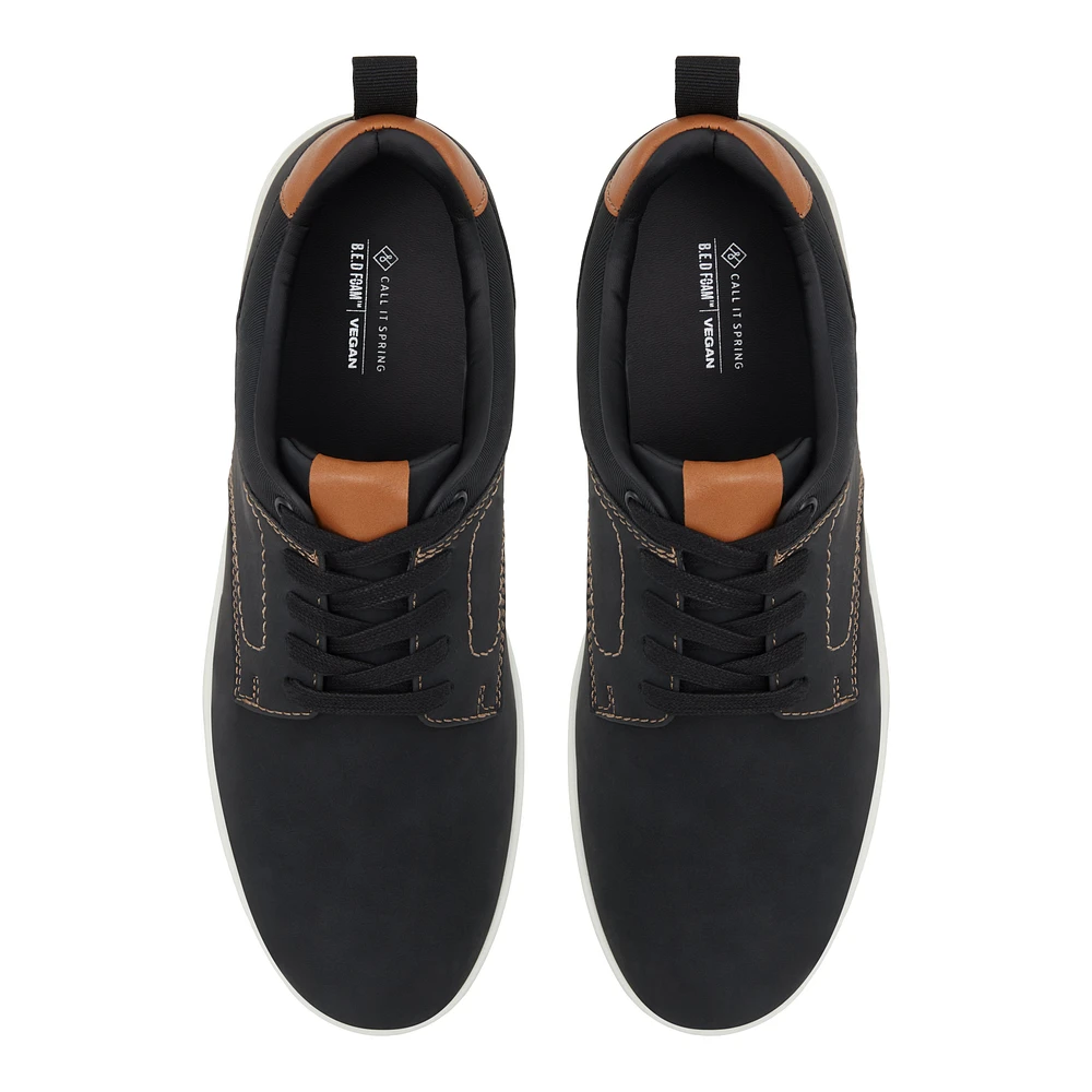 Patton Noir Hommes Lacees | Boutique Spring Canada