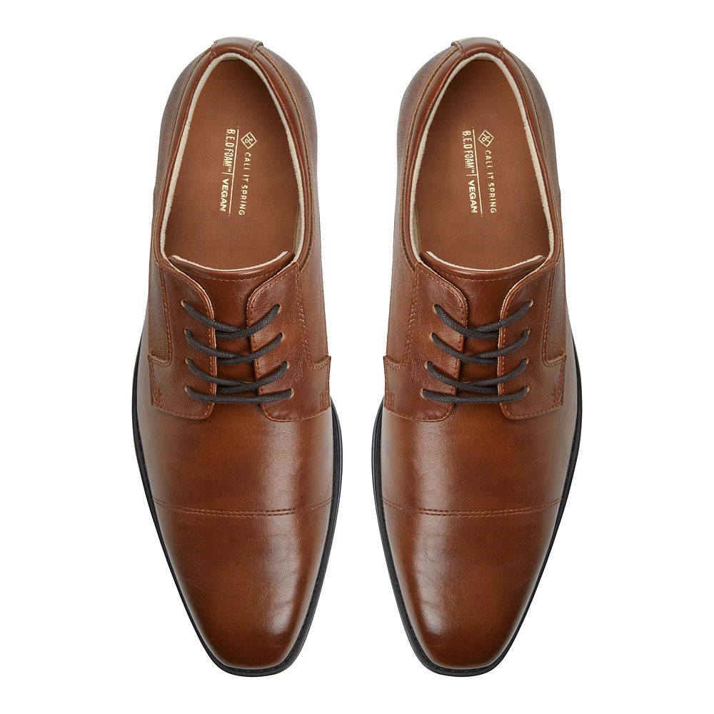 Peck Cognac Men's Lace-ups