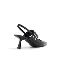 Piiper Black Women's Low-mid Heels