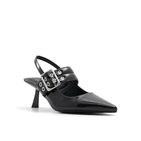 Piiper Black Women's Low-mid Heels