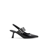 Piiper Black Women's Low-mid Heels