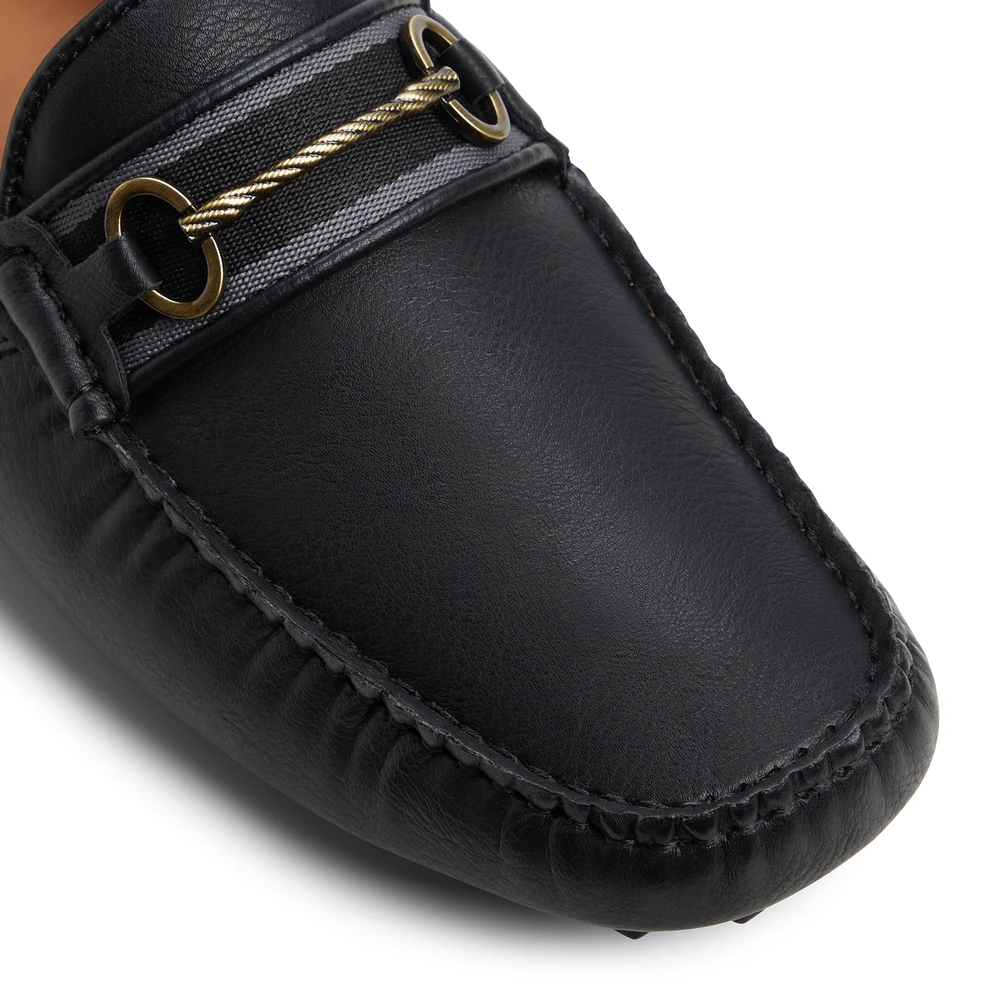 Pironi Noir Hommes Mocassins | Boutique Spring Canada