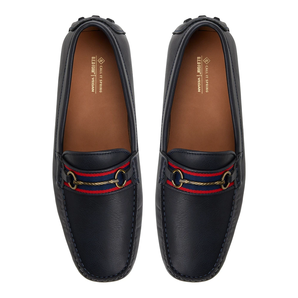 Pironi Navy Men's Loafers