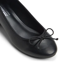 Poiise Black Women's Low-mid Heels