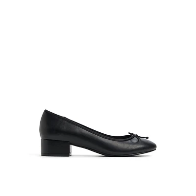 Poiise Black Women's Low-mid Heels