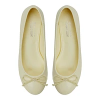 Poiise Light Yellow Women's Low-mid Heels