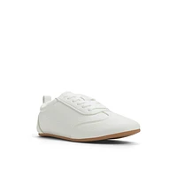 Quincie White Women's Retro Sneakers