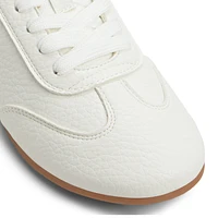 Quincie White Women's Retro Sneakers