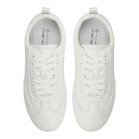 Quincie White Women's Retro Sneakers